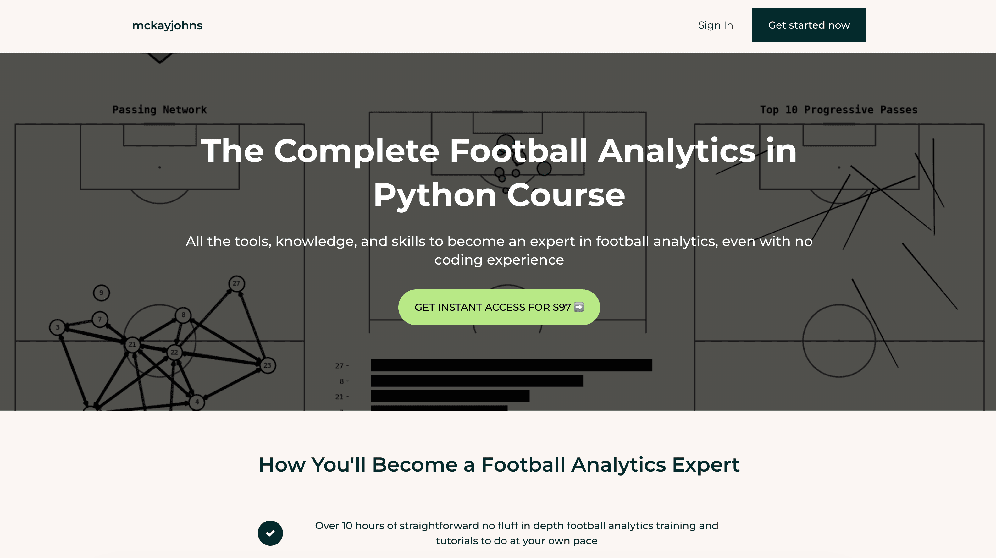 The Complete Football Analytics in Python Course