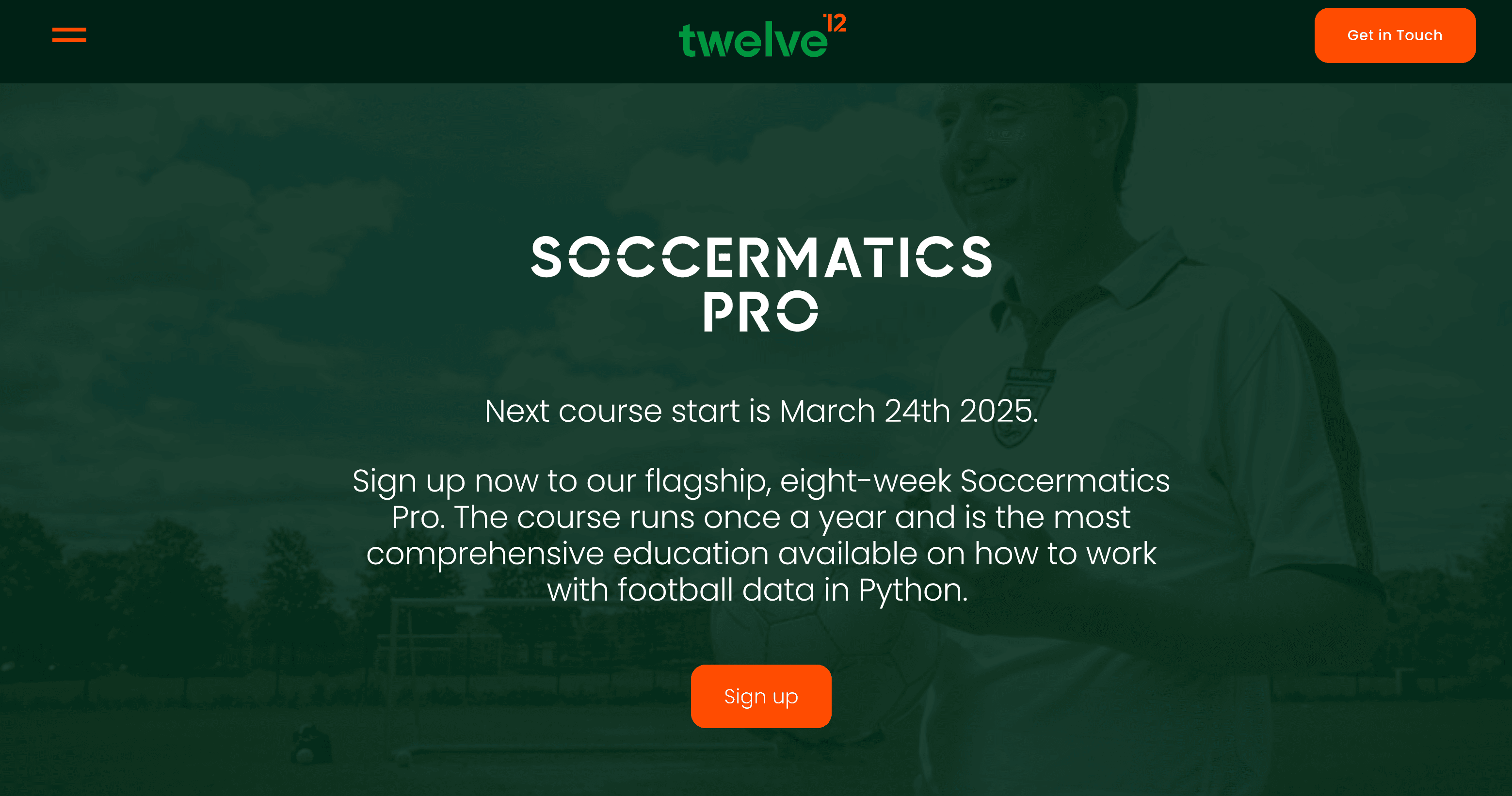 Twelve Football - Soccermatics Pro Course
